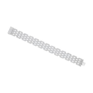 18k White Gold Diamond Bracelet