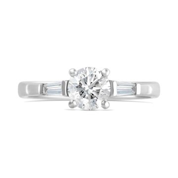 Weir Collection Platinum .70ct Diamond Ring