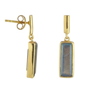 Juvi Gold Plated Manhattan Drop Earrings