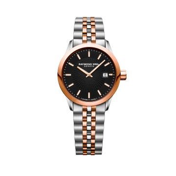Freelancer Steel & Rose Tone Bracelet Watch