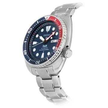 Seiko Prospex PADI Diver 45mm, Blue Dial, Automatic Movement, Stainless Steel Case, Stainless Steel Bracelet Watch srpe99k1