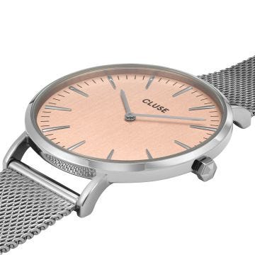 Cluse 38mm Boho Chic Stainless-Steel Mesh Bracelet Watch.