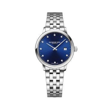 Toccata Navy and Diamond Dial Watch