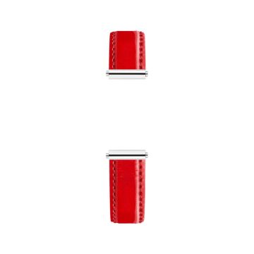 Antares Red Lacquered Leather Strap