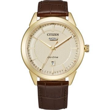 Citizen Corso Sapphire 40mm Gold-Tone Eco-Drive Watch