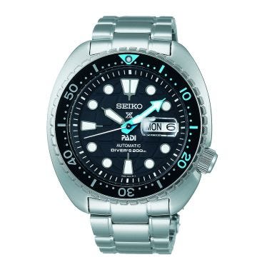 Seiko Prospex Padi 45mm Stainless Steel Automatic Watch.