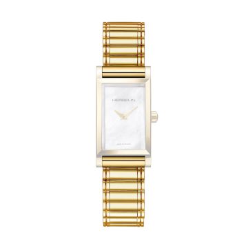Photo of the Herbelin Antares Stainless Steel & Gold PVD Roll Bracelet | BRAC.17443/P