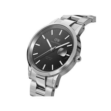 Iconic Link 40mm Black Dial Automatic Stainless Steel Watch