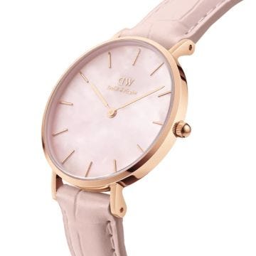 Petite Rouge Pink Dial 28mm Quartz Watch