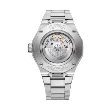 Riviera 42mm Black Dial Automatic Stainless Steel Bracelet Watch
