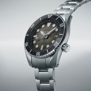 Seiko King Sumo Grey Gradation Prospex 45mm, Grey Dial, Automatic Movement, Stainless Steel Case, Stainless Steel Bracelet Watch SPB323J1