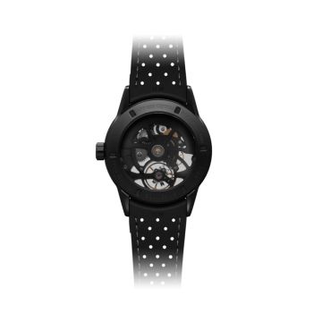 Freelancer 42mm, Skeleton Dial, Automatic Movement, Stainless Steel Black PVD Coated Case, Black Rubber Strap Watch