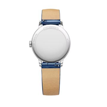 Classima 31mm Silver Dial Quartz Glossy Blue Bracelet Watch