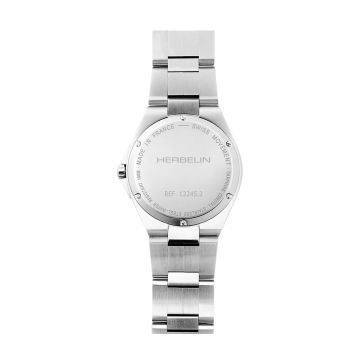 Herbelin Cap Camarat 40.5mm, Green Dial, Quartz Movement, Stainless Steel Watch 12245b16