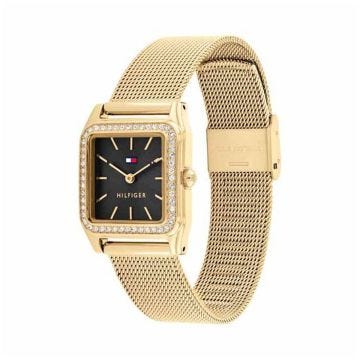 Tommy Hilfiger Toni Ladies 26mm Quartz Movement Mesh Stainless Steel Bracelet Watch