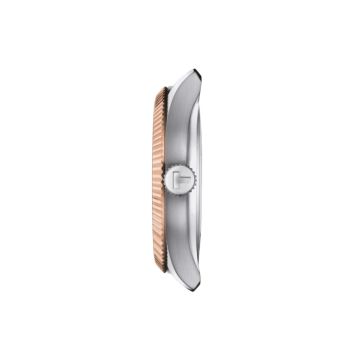 Tissot Ballade Powermatic 41mm, Silver Opalin Dial, Automatic Movement, Steel Bracelet Watch T1084082227800