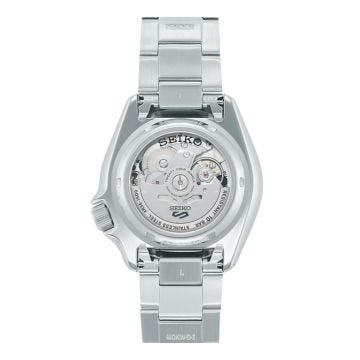 Seiko The Rally Driver Special Edition, 5 Sports 42.5mm, Silver Dial, Automatic Movement, Stainless Steel Case, Stainless Steel Bracelet Watch srpk09k1
