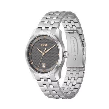 Principle 41mm Grey Dial Quartz Movement Stainless Steel Bracelet Watch