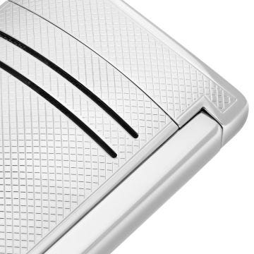 S.T. Dupont Silver Maxijet Lacquered Lighter