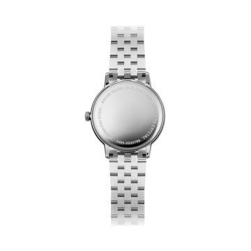 Toccata 39mm, White Dial, Quartz Movement, Stainless Steel Case, Stainless Steel Bracelet Watch