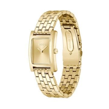 Lucy Ladies 23mm Gold Dial Quartz Gold Stainless Steel Watch