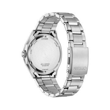 Photo of the Citizen Men's Sport 41mm, Blue Dial, Stainless Steel, Eco-Drive Watch AW1750-85L