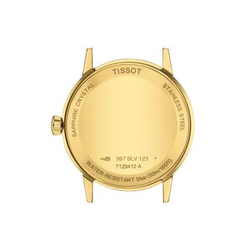 Photo of the Tissot Classic Dream 42mm Ivory Dial Quartz Stainless Steel & Gold PVD Watch T1294103626100