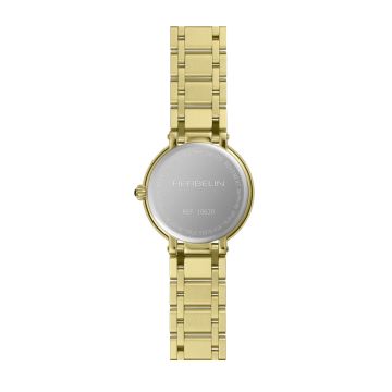 Galet Petite Seconde 31.5mm, Silver Dial, Quartz Movement, Stainless Steel & Gold PVD Watch