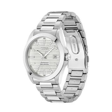 Strike 41mm Silver Dial Quartz Stainless Steel Watch