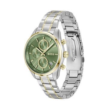 Grand Tour Ladies 28mm Green Dial Quartz Stainless Steel Watch
