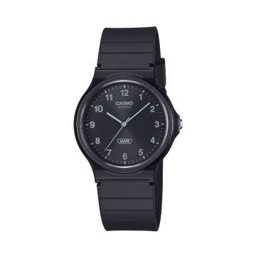 Casio MQ-24B-9BEF 38mm Black Dial Quartz Movement Resin Strap Watch