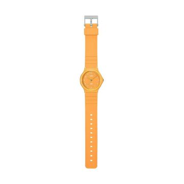 Casio MQ-24B-9BEF 38mm Orange Dial Quartz Movement Resin Strap Watch