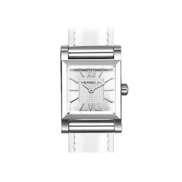Photo of the Herbelin Antares Square Silver Dial Quartz Watch H17144AP08