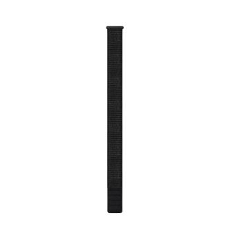 UltraFit 22mm Black Nylon Straps