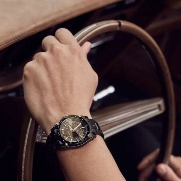 Photo of the Bulova Icon Black Dial Black ION PVD Watch - 98B408