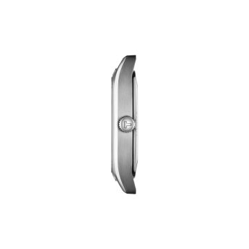 Tissot Stylist 32mm Silver Dial Quartz Leather Strap Watch