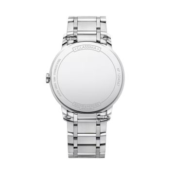 Baume & Mercier Classima 42mm White Dial Quartz Stainless Steel Bracelet Watch BM0A10526