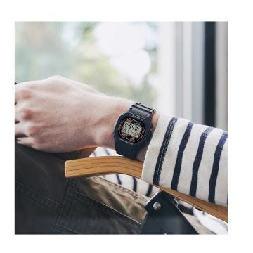 G-Schock 18.9x42.8mm Black Dial Digital Bio-Resin Bracelet Watch
