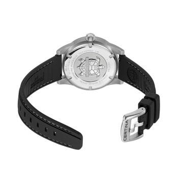 LIMITED EDITION DS Cascadeur 41.5mm Black Dial Quartz Black Rubber Strap Watch