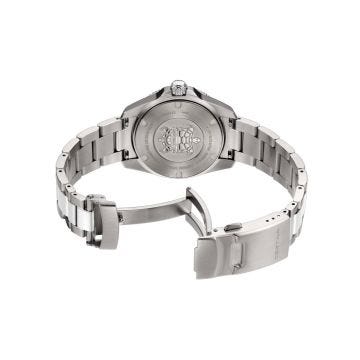 DS Action 34.5mm Blue MOP Dial Quartz Titanium  Bracelet Watch