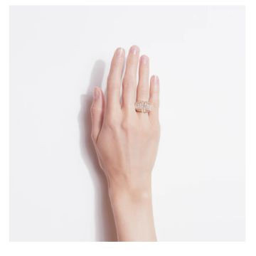 Meaningful 18K Yellow Gold Diamonds Ring