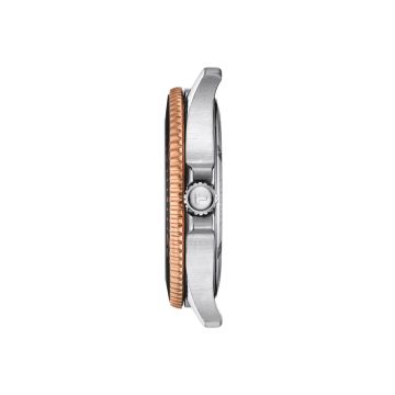 Seastar 1000 Quartz 40mm Back Dial Stainless Steel & Rose Gold PVD Bracelet Watch