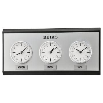 Seiko Analogue World Time Wall Clock