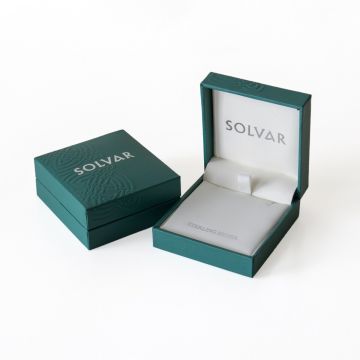 Solvar Sterling Silver Shamrock Pendant Necklace