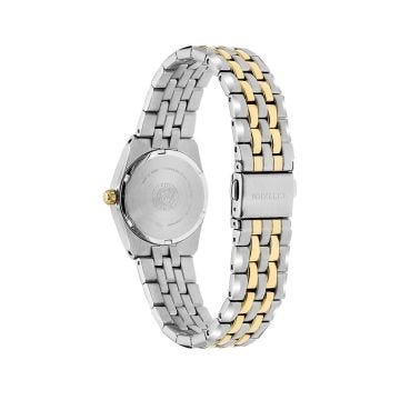 Photo of the Citizen Corso 28mm, Blue Dial, Stainless Steel & Gold PVD, Eco-Drive Watch