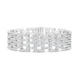 18k White Gold Diamond Bracelet