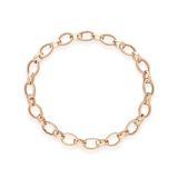 Faberge Treillage 18ct Rose Gold Chain Bracelet For Charms