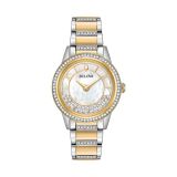Bulova TurnStyle, 32.5mm, Gold PVD & Stainless Steel, Quartz