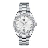PR 100 Sport Diamonds 36mm, Silver Dial, Quartz Movement, Stainless Steel Watch
