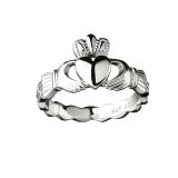 Anu Celtic Jewellery Claddagh Weave Ring Size 4